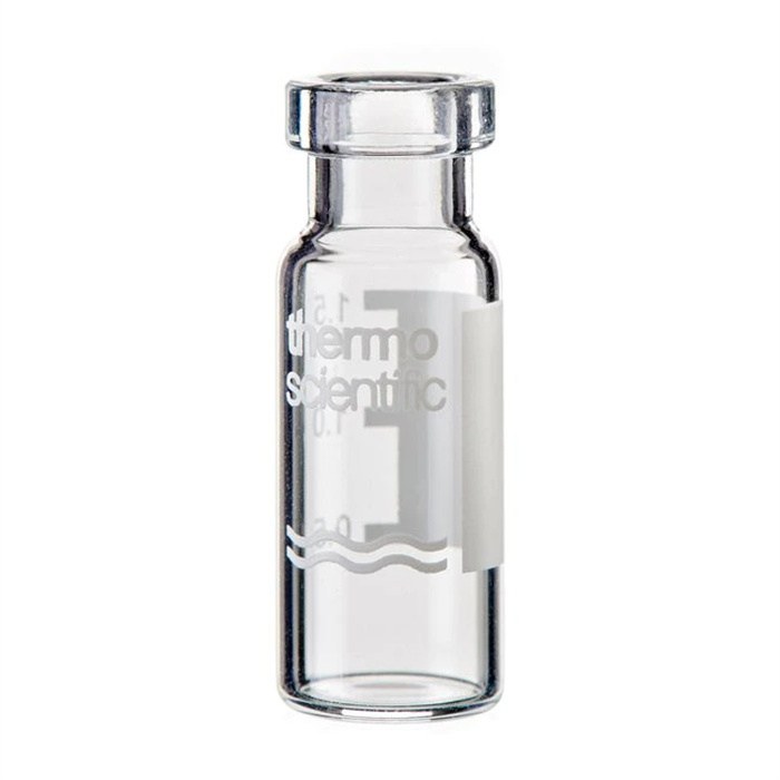 样品瓶 2mL透明 11mm钳口样品瓶 带书写标签 - Thermo Fisher