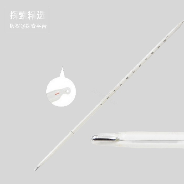 水银温度计 30cm 0-100℃ 精度1