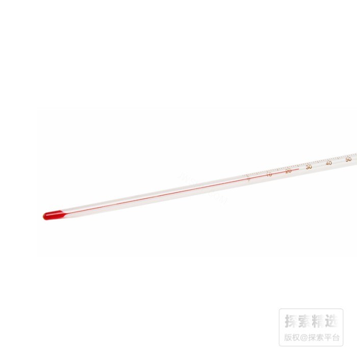 红液温度计 30cm 0-100℃ 精度1
