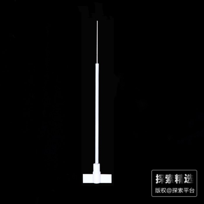 四氟搅拌桨 一字型 杆直径×杆长:7×370mm 桨叶展开宽:67mm