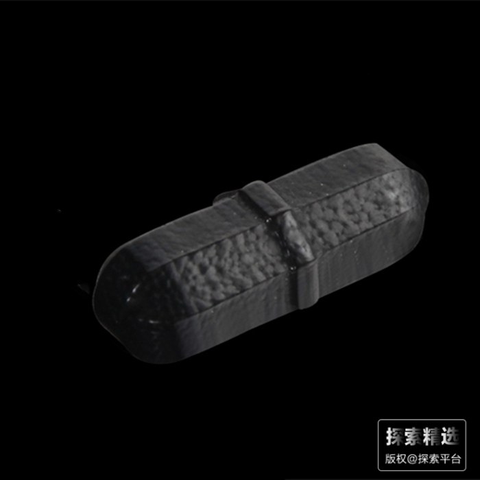 黑色圆柱形带节搅拌子 直径&times;长：8&times;25mm