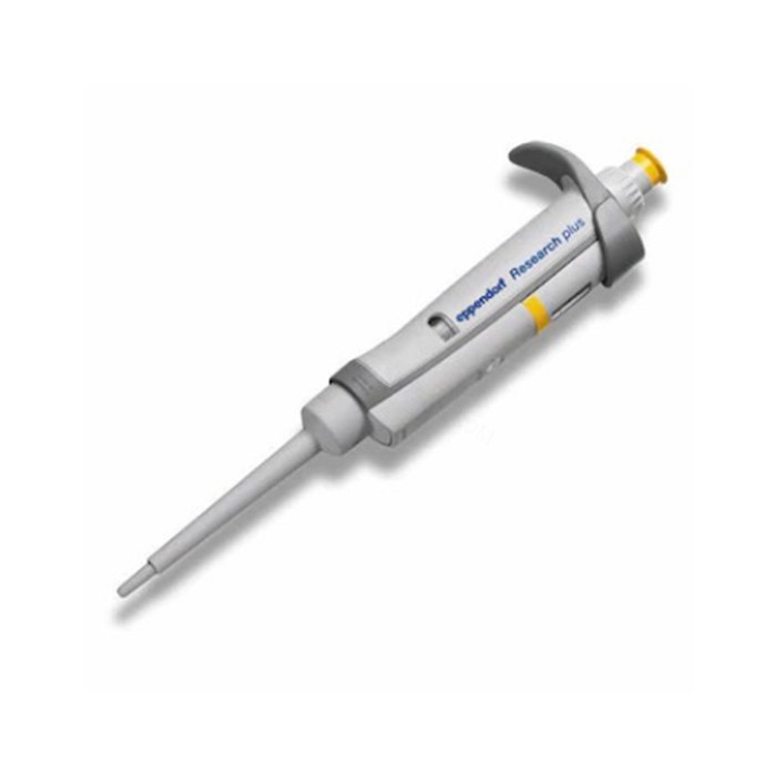 Research plus 单道可调量程移液器 2-20ul 黄色 含吸头 新货号3123000039-老货号3120000038 新老货号随机发货 - Eppendorf/艾本德