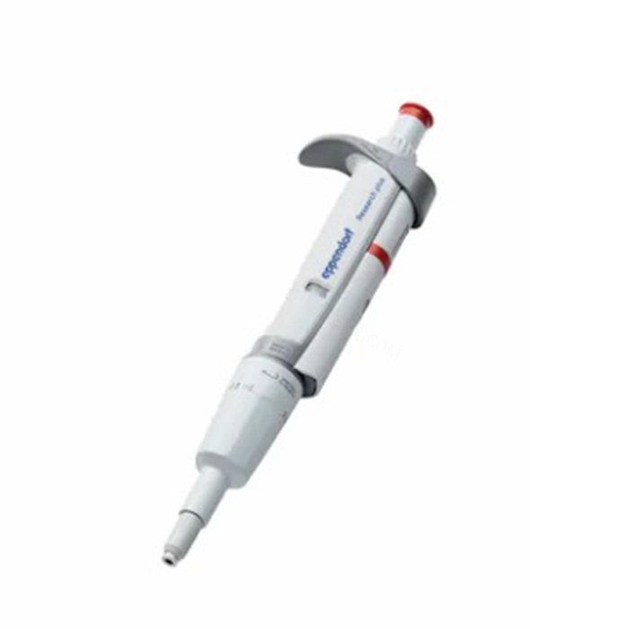 Research plus 单道可调量程移液器 0.25 &ndash; 2.5 ml 紫色 含吸头 新货号3123000144-老货号3120000143 新老货号随机发货 - Eppendorf/艾本德