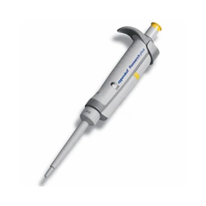 Research plus 单道固定量程移液器 200ul 黄色 新货号3124000083-老货号3121000082 新老货号随机发货 - Eppendorf