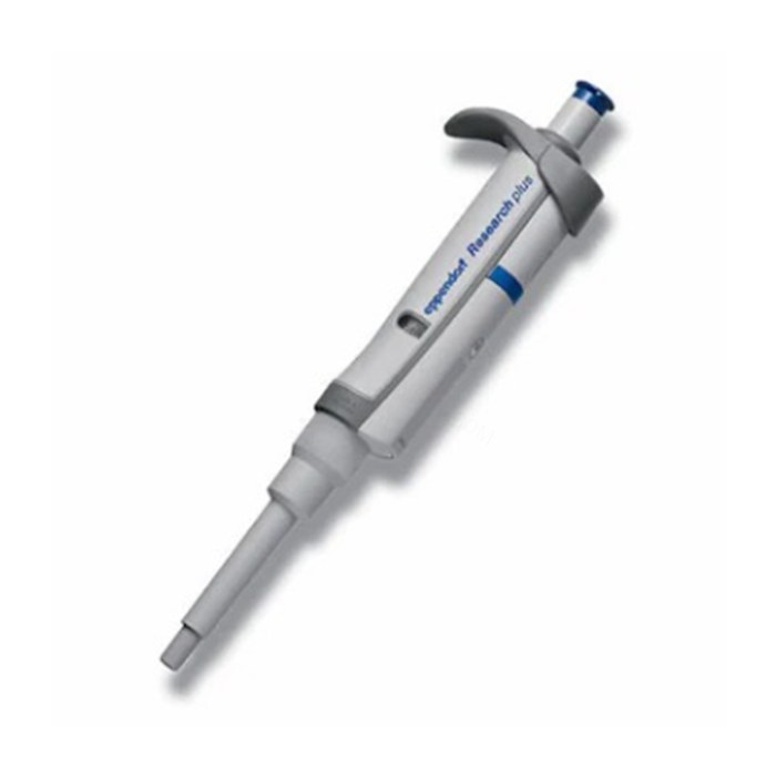 Research plus 单道固定量程移液器 200ul 蓝色 新货号3124000091-老货号3121000090 新老货号随机发货 - Eppendorf/艾本德