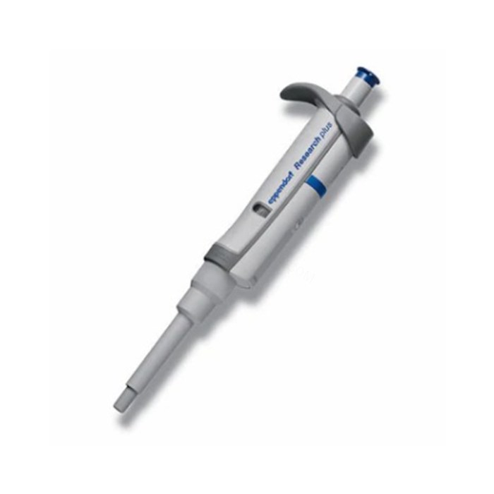 Research plus 单道固定量程移液器 500ul 蓝色 新货号3124000113-老货号3121000112…