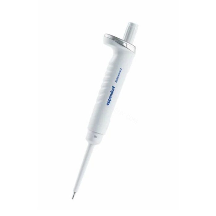 Eppendorf Reference 2 单道可调量程移液器 2-20ul 浅灰色 含epT.I.P.S.盒装吸头 新货号4924000037-老货号4920000032 新老货号随机发货 - Eppendorf/艾本德