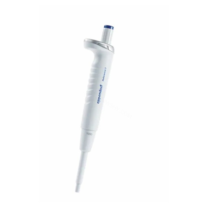 Eppendorf Reference 2 单道可调量程移液器 100-1000ul 蓝色 含epT.I.P.S.盒装吸…