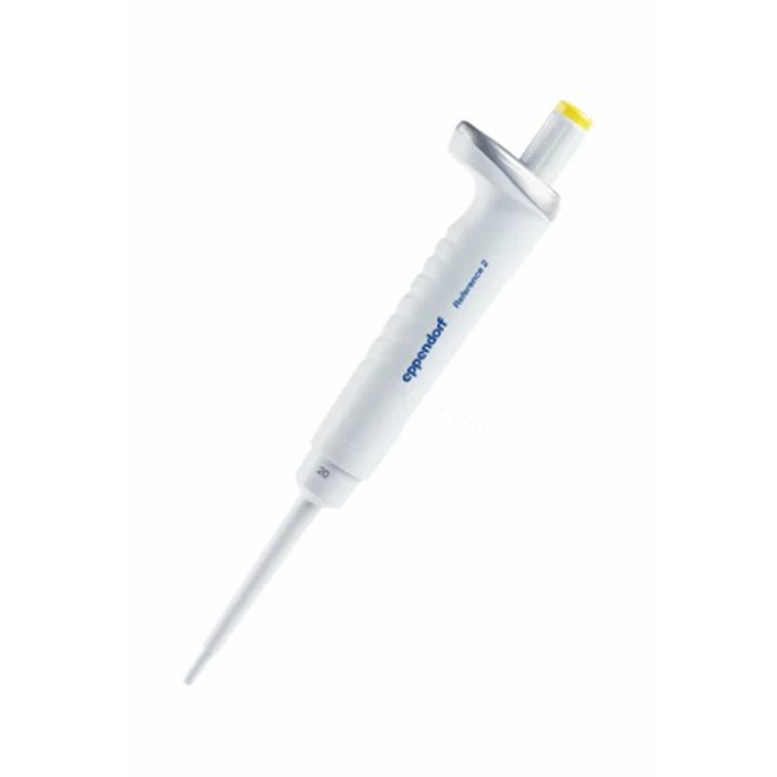 Eppendorf Reference 2 单道固定量程移液器 20ul 黄色 新货号4925000073-老货号4921000079 新老货号随机发货 - Eppendorf
