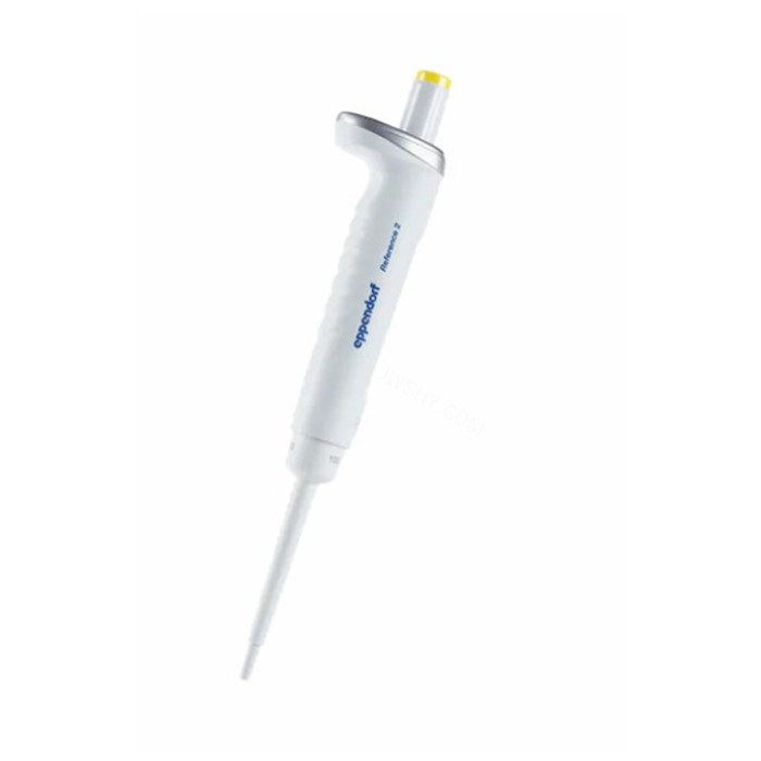 Eppendorf Reference 2 单道固定量程移液器 100ul 黄色 新货号4925000103-老货号4921000109 新老货号随机发货 - Eppendorf