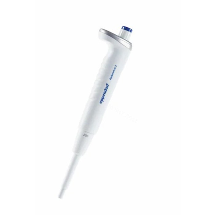 Eppendorf Reference 2 单道固定量程移液器 200ul 蓝色 新货号4925000120-老货号4921000125 新老货号随机发货 - Eppendorf/艾本德