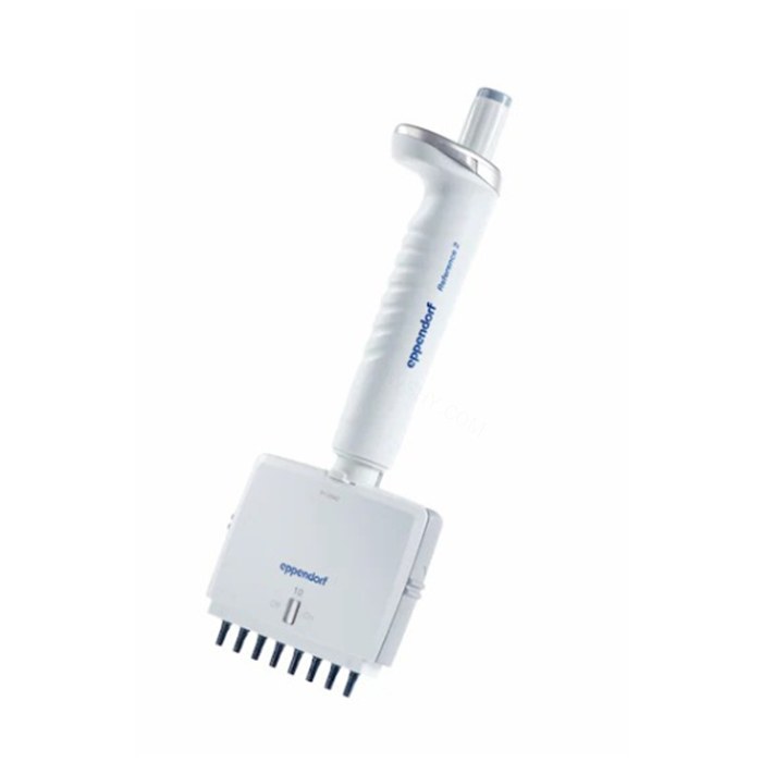 Eppendorf Reference 2 8道可调量程移液器 0.5-10ul 灰色 新货号4926000018-老货号4922000013 新老货号随机发货 - Eppendorf/艾本德