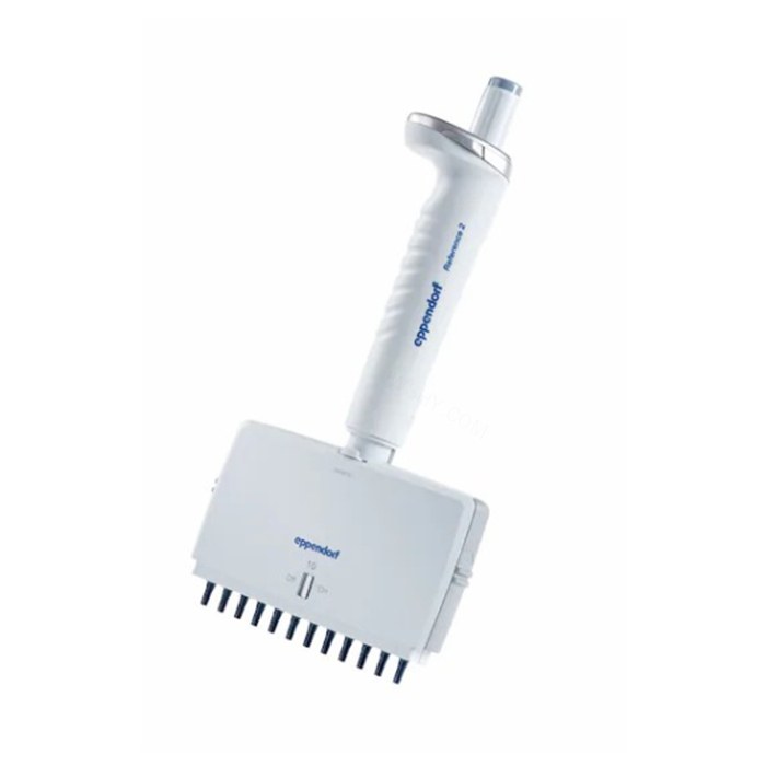 Eppendorf Reference 2 12道可调量程移液器 0.5-10ul 灰色 新货号4926000026-老货号4922000021 新老货号随机发货 - Eppendorf/艾本德