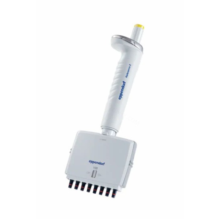 Eppendorf Reference 2 8道可调量程移液器 10-100ul 黄色 新货号4926000034-老货号4922000030 新老货号随机发货 - Eppendorf/艾本德