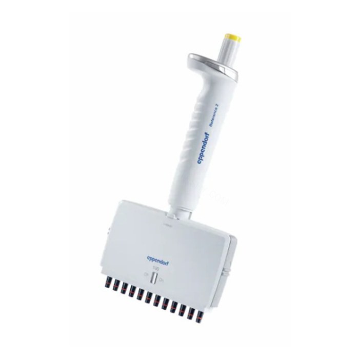 Eppendorf Reference 2 12道可调量程移液器 10-100ul 黄色 新货号4926000042-老货号4922000048 新老货号随机发货 - Eppendorf/艾本德