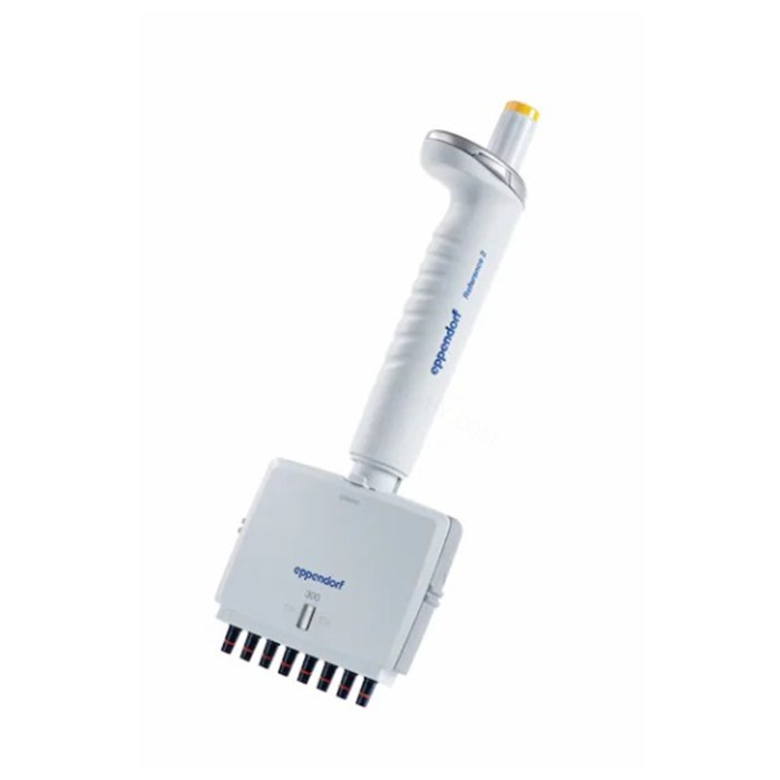 Eppendorf Reference 2 8道可调量程移液器 30-300ul 桔黄色 新货号4926000050-老货号4922000056 新老货号随机发货 - Eppendorf/艾本德