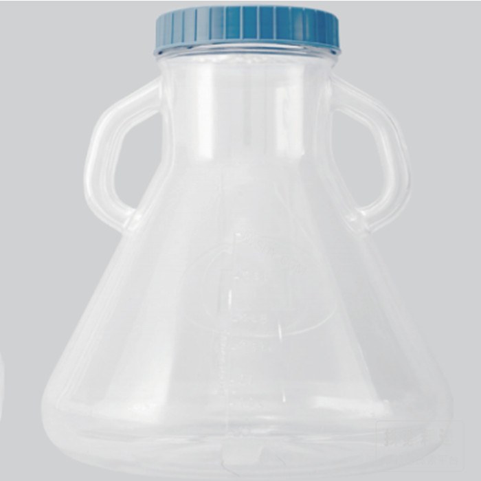 三角培养摇瓶 5000ml PETG材质 悬浮型 滤膜盖 独立包装 已灭菌 无DNA/RNA酶 无热原 - 玖梧精选