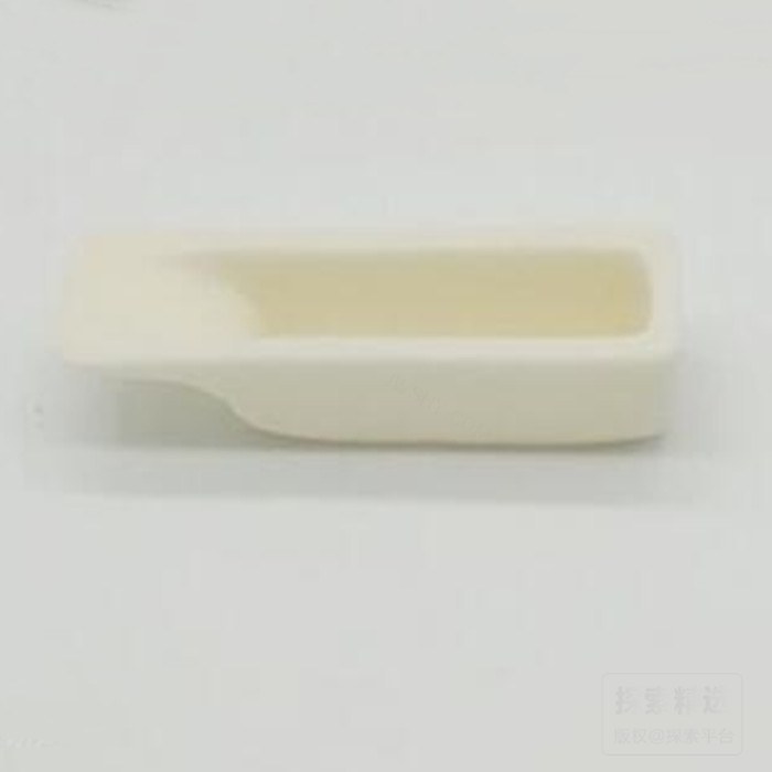 刚玉舟 船形无孔 长&times;宽&times;高：27&times;7&times;6mm 耐温1600℃ 氧化铝含…