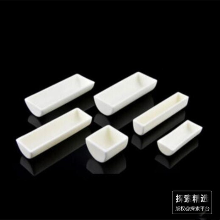 半圆底刚玉舟 40ml 长&times;宽&times;高：100&times;40&times;20mm 耐温1600…