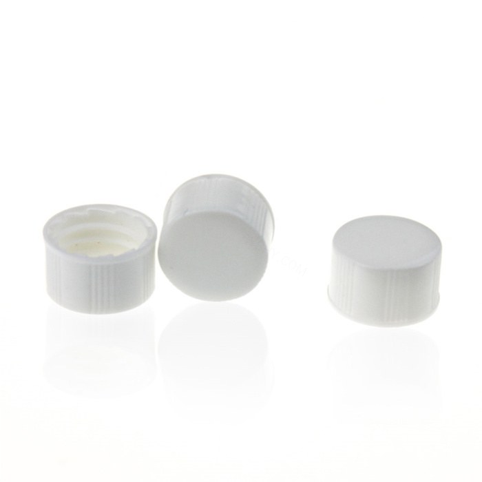 13mm预组装白色实心 13-425螺纹盖 带白色PTFE/红色硅胶垫