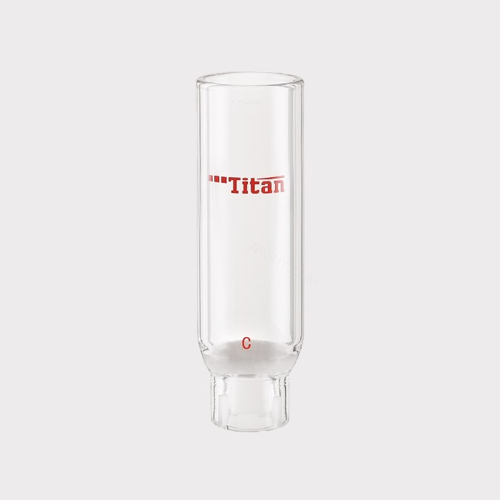 抽提套管（索氏脂肪提取器配套），外径&times;宽度：25&times;85mm，G2砂板 特优级