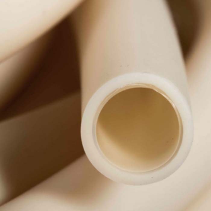 化学品配送蠕动泵管 PTC 内径&times;外径：6.40&times;9.50mm 口径17# 米黄色（可定制）