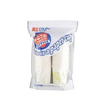 加厚型一次性商务彩杯 250ml (颜色随机)