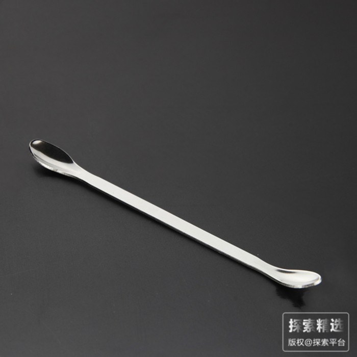 不锈钢药勺 双头 22cm