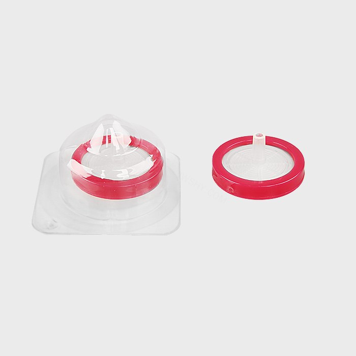灭菌针头式滤器 单膜款 亲水性 聚偏氟乙烯（PVDF) 孔径0.45um 直径13mm 独立包装 - ACESUN艾斯琳