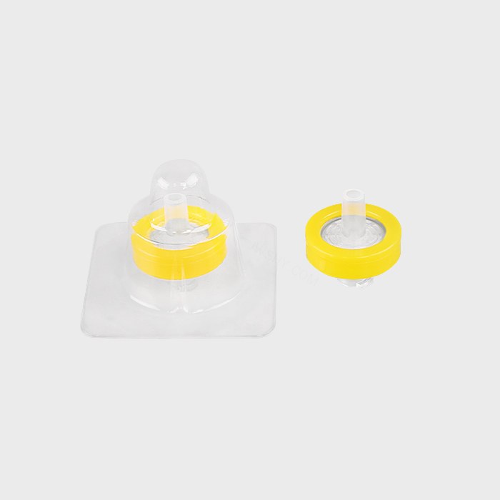 灭菌针头式滤器 双膜款 亲水性 尼龙（NY) 孔径0.22um 直径13mm 独立包装