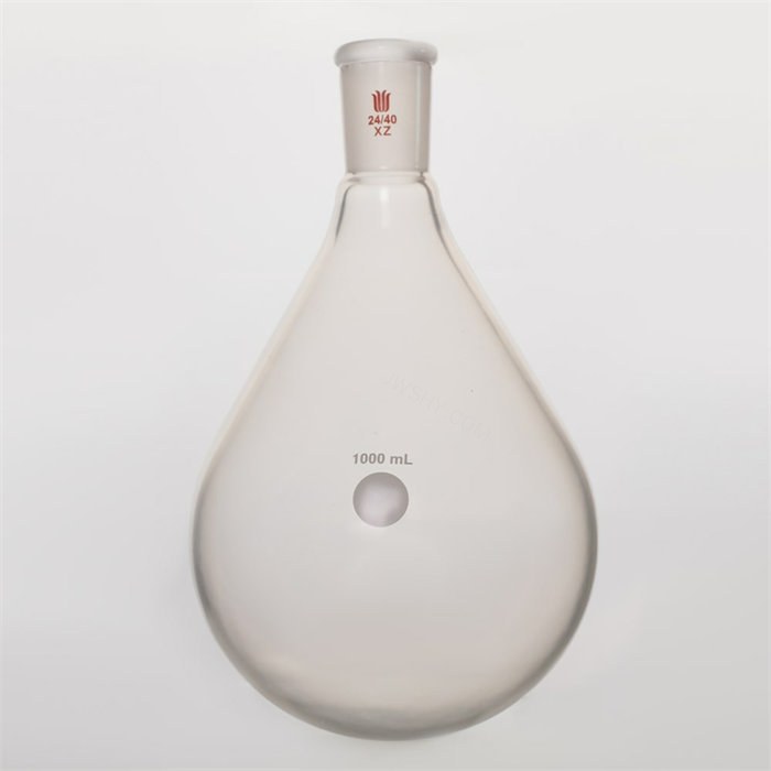 镀膜,旋蒸用厚壁茄型瓶,高强度,磨口:24/40,1000ml - 欣维尔