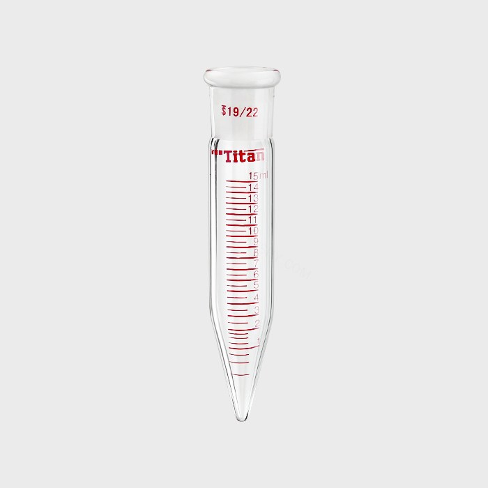 带刻度蒸馏接收管 15ml 磨口：19/22 特优级