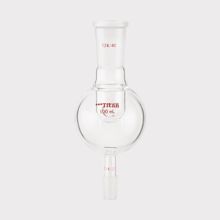防泡沫球 上磨口:24/40,下磨口:14/20,100ml 特优级