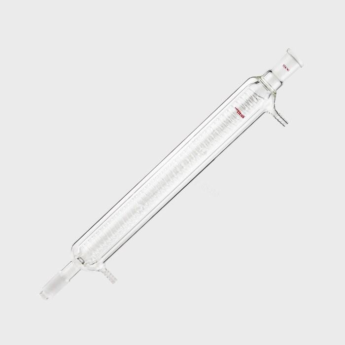 具夹层蛇型冷凝器 磨口：24/40 冷凝部分长度：400mm 小咀外径：10mm 特优级