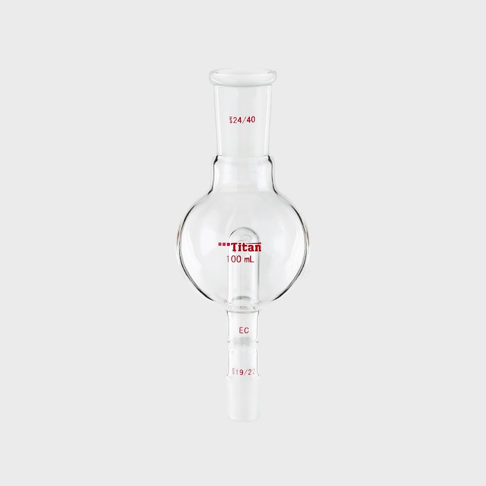 具砂板防溅球 G1砂板 上磨口：24/40 下磨口：19/22 100ml 特优级