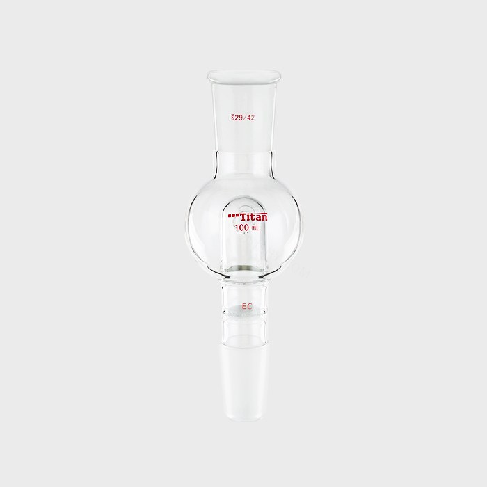 具砂板及回流孔的防溅球 G1砂板 上磨口：29/42 下磨口：29/42 100ml 特优级
