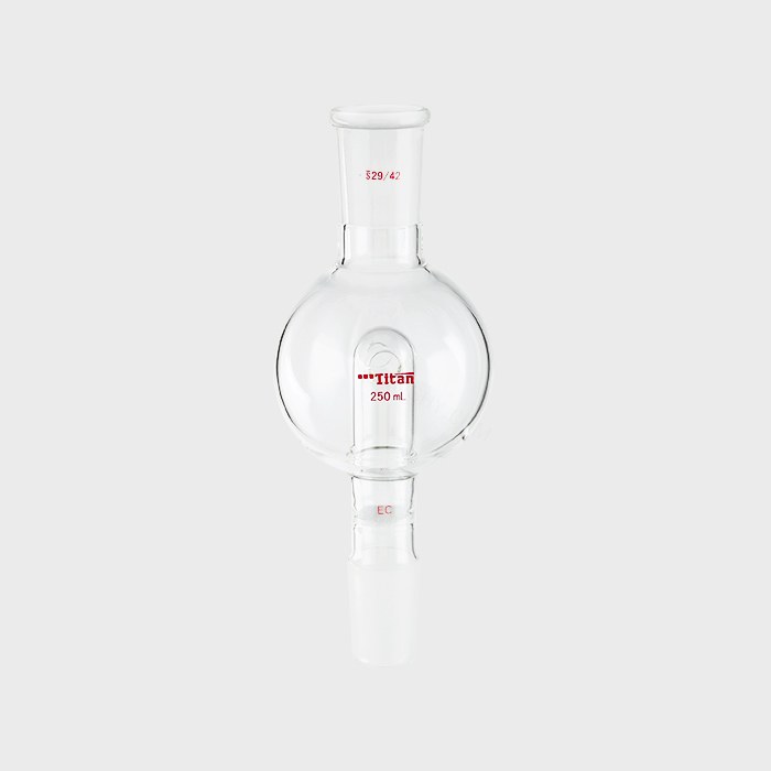 具砂板及回流孔的防溅球 G1砂板 上磨口：29/42 下磨口：29/42 250ml 特优级