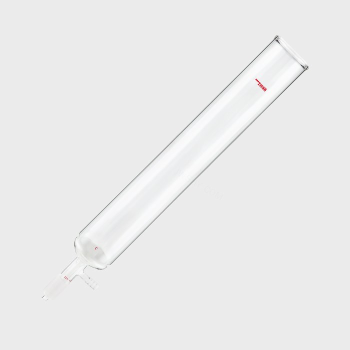具小咀砂板减压层析柱 G2砂板 外径：60mm 长度：400mm 24/40 特优级