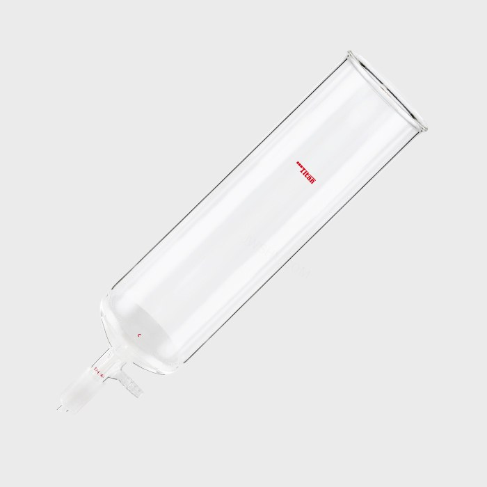 具小咀砂板减压层析柱 G2砂板 外径：90mm 长度：300mm 24/40 特优级