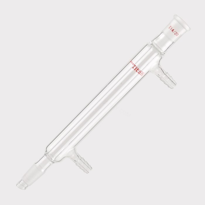 直型冷凝器 磨口：14/20 ，有效长度：150mm ，小咀外径：8mm 特优级 - ACESUN艾斯琳