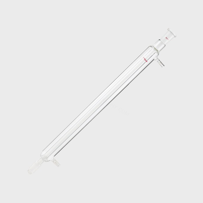 直型冷凝器 磨口:24/40 有效长度:500mm 小咀外径:10mm 特优级