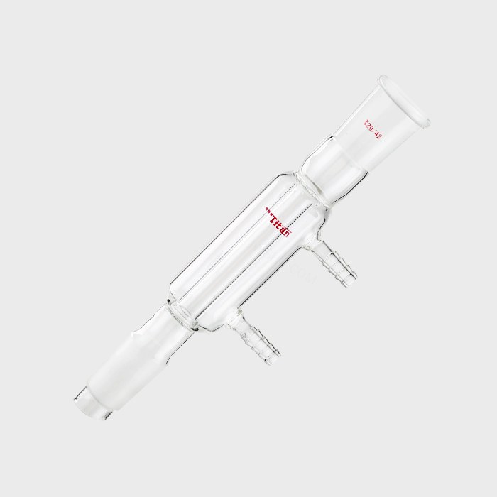直型冷凝器 磨口：29/42 有效长度：100mm 小咀外径：10mm 特优级 - ACESUN艾斯琳