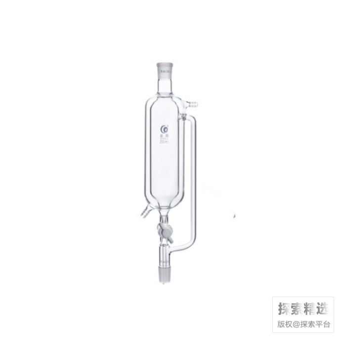 双层恒压分液漏斗（四氟活塞） 250mL/24# 24#
