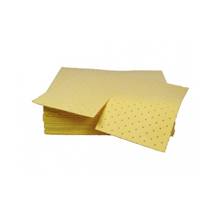 抽取式轻型防化类吸附棉片 材质：熔喷聚丙烯（MBPP）黄色 40&times;33cm