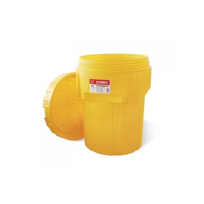 95加仑泄漏应急处理桶 95GL/360L 黄色 材料：线性低密度聚乙烯（LLDPE）