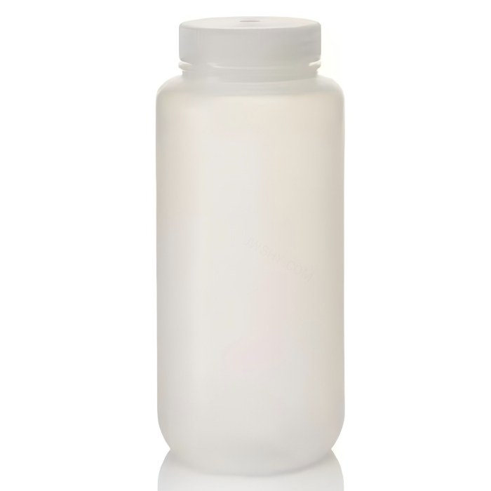 LPE 广口瓶，PP，PP螺旋盖，1000ml - Nalgene/耐洁