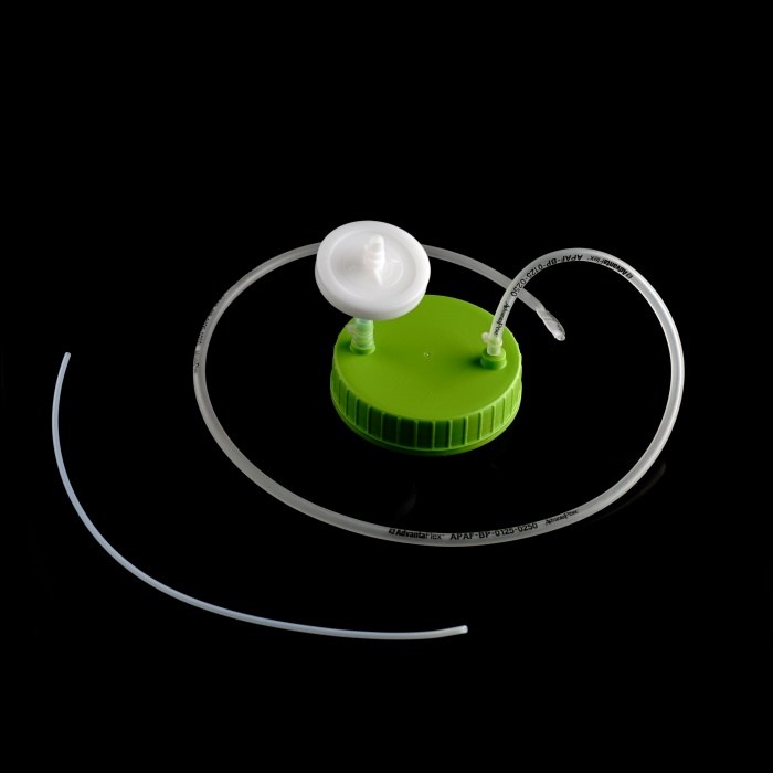 3L高效摇瓶倒置转移盖 TPE热塑管(50cm,1/8英寸ID,1/4英寸OD）滤器（0.22um,直径42mm）灭菌 …