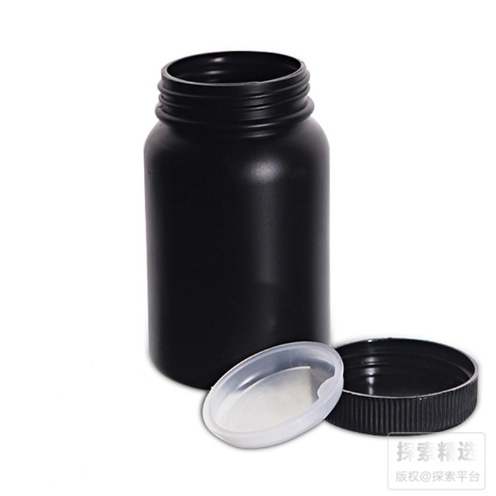HDPE塑料大口圆瓶 150ml 黑色