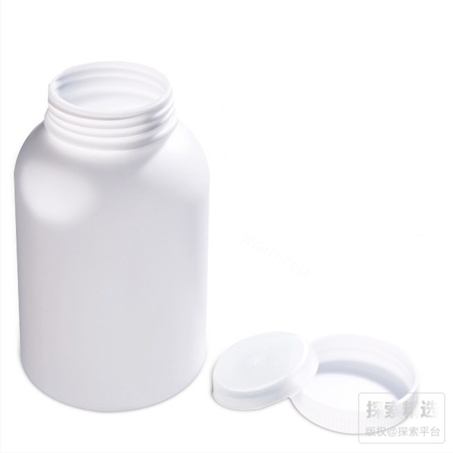 HDPE塑料大口圆瓶 300ml