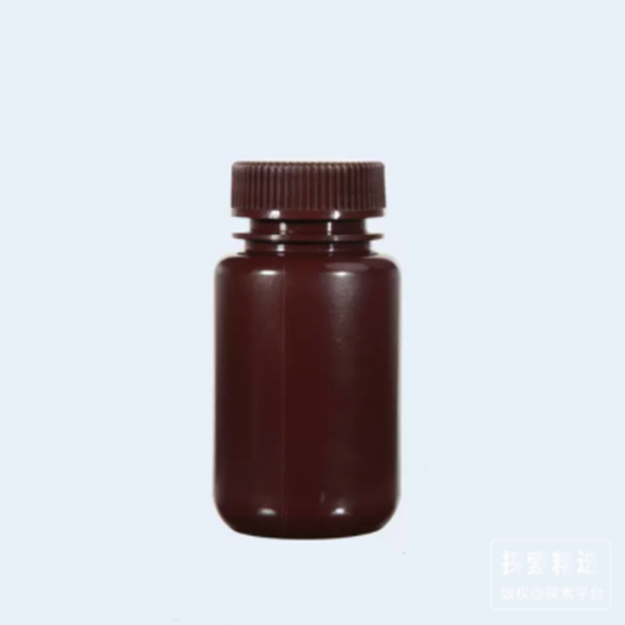PP塑料广口塑料瓶 棕色 1000ml